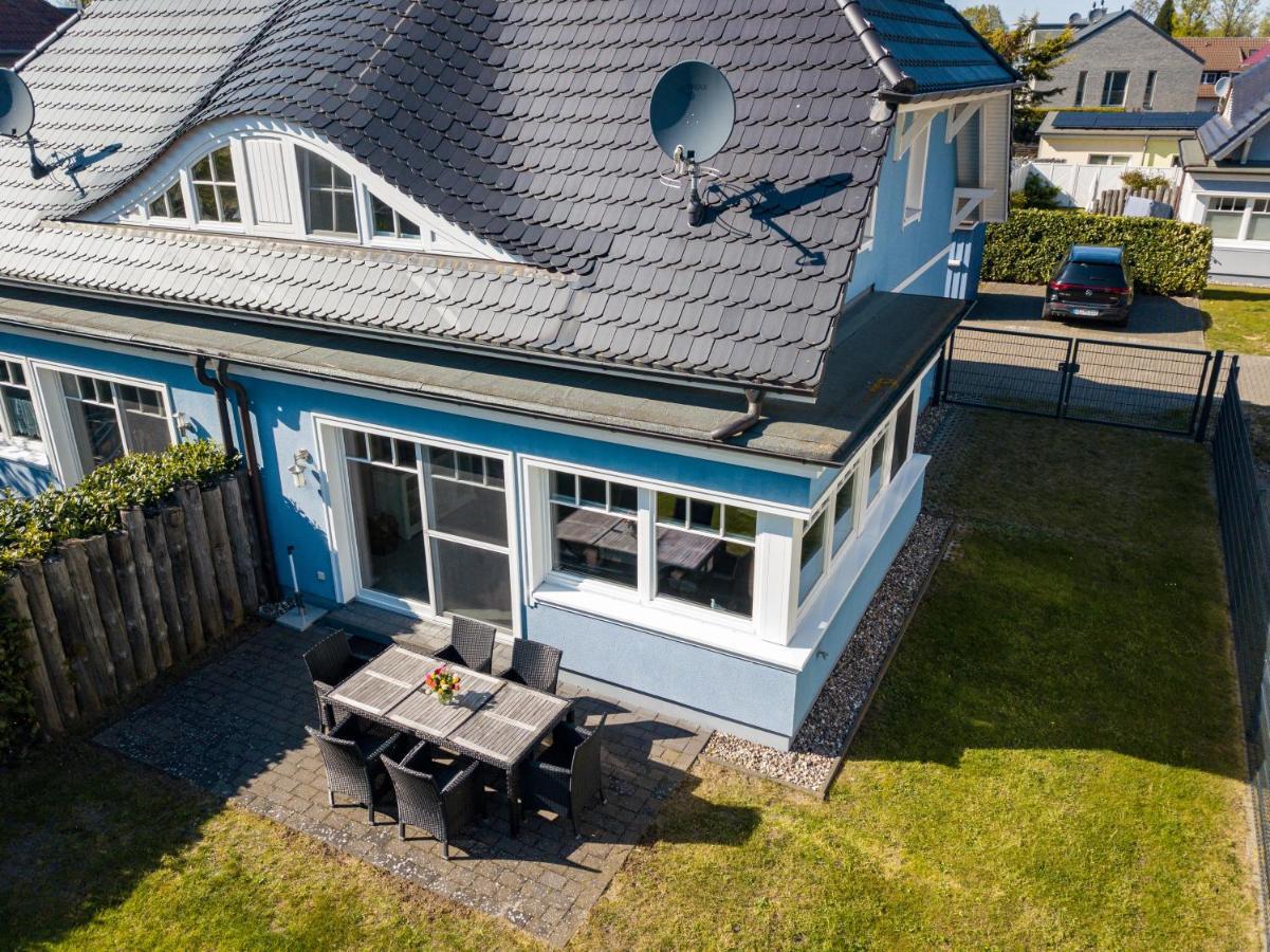 Ostseelagune Zingst, Exklusive Dhh, Strandnah, Sauna, Kamin, 3 Sz, 2 Baeder, Glasfaser, Haustierfrei, Garten Mit Suedterrasse, E-Ladesaeule, 2 Stellplaetze, Strandkorb, Fahrradschuppen, Waschmaschine, Trockner, Nichtraucher 외부 사진