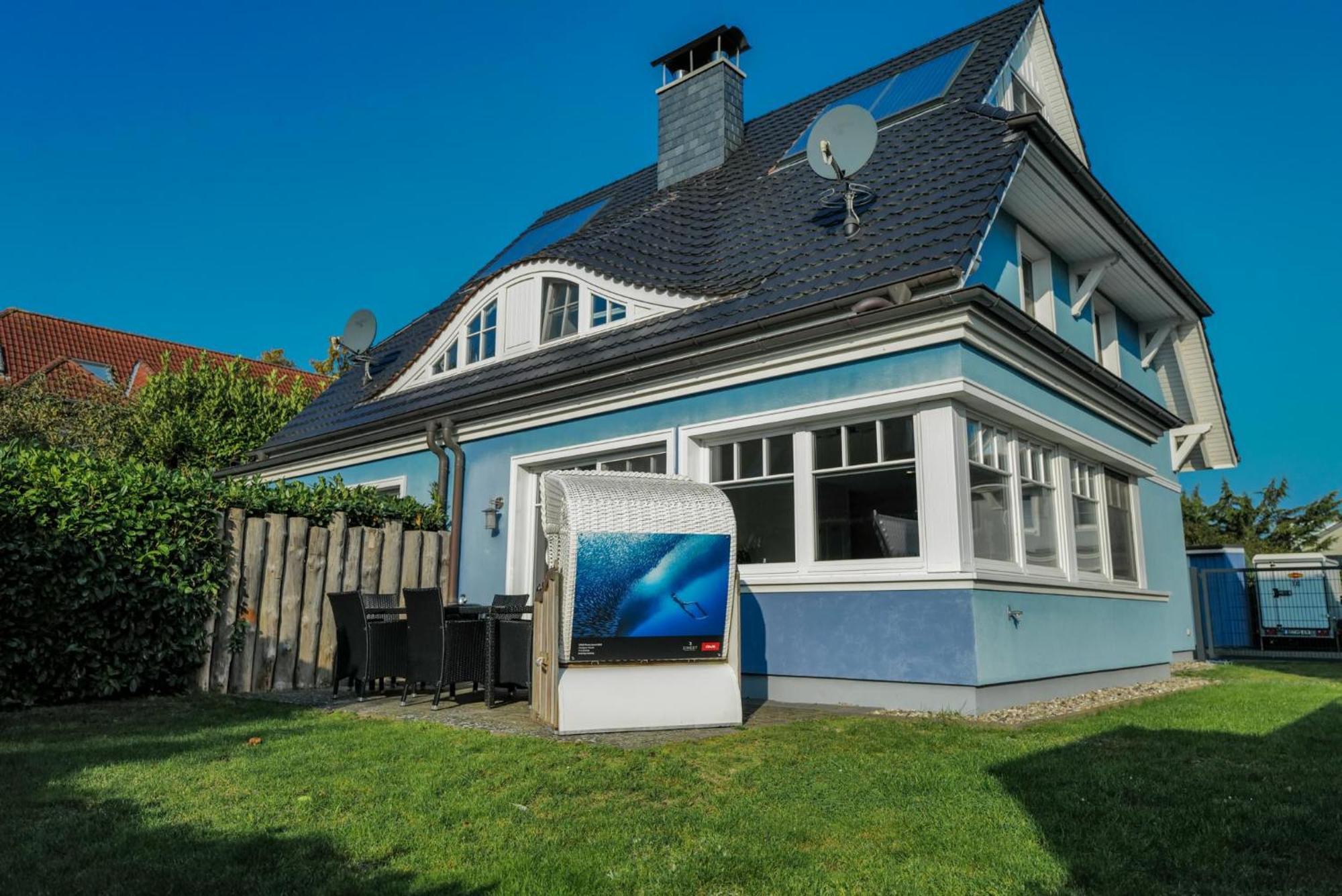Ostseelagune Zingst, Exklusive Dhh, Strandnah, Sauna, Kamin, 3 Sz, 2 Baeder, Glasfaser, Haustierfrei, Garten Mit Suedterrasse, E-Ladesaeule, 2 Stellplaetze, Strandkorb, Fahrradschuppen, Waschmaschine, Trockner, Nichtraucher 외부 사진